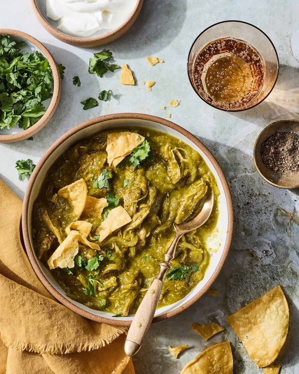 Chicken chili verde 