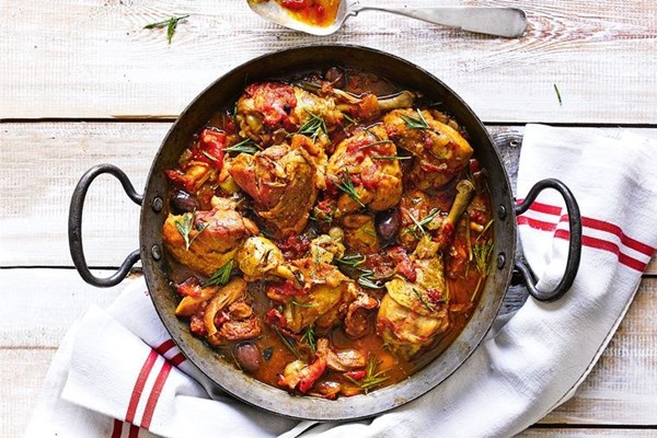 Chicken chilindrón