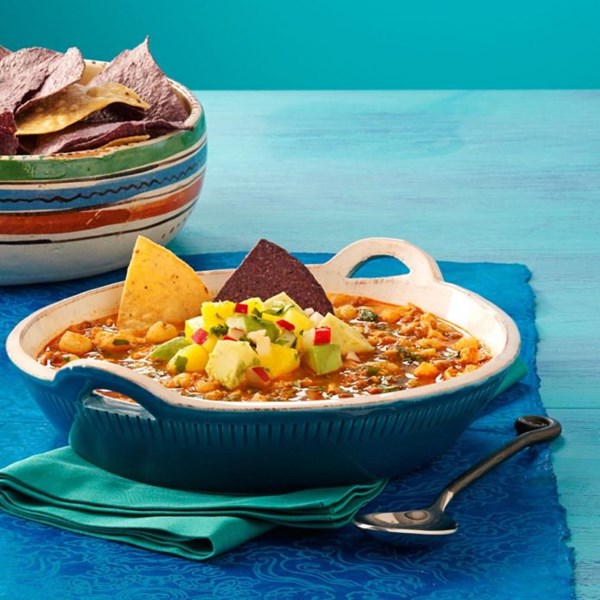 Chicken chorizo posole