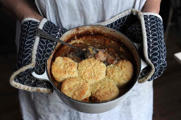 Chicken cobbler