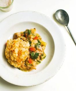 Chicken "cobbler"