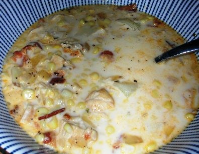 Chicken corn chowder