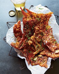 Chicken crisps