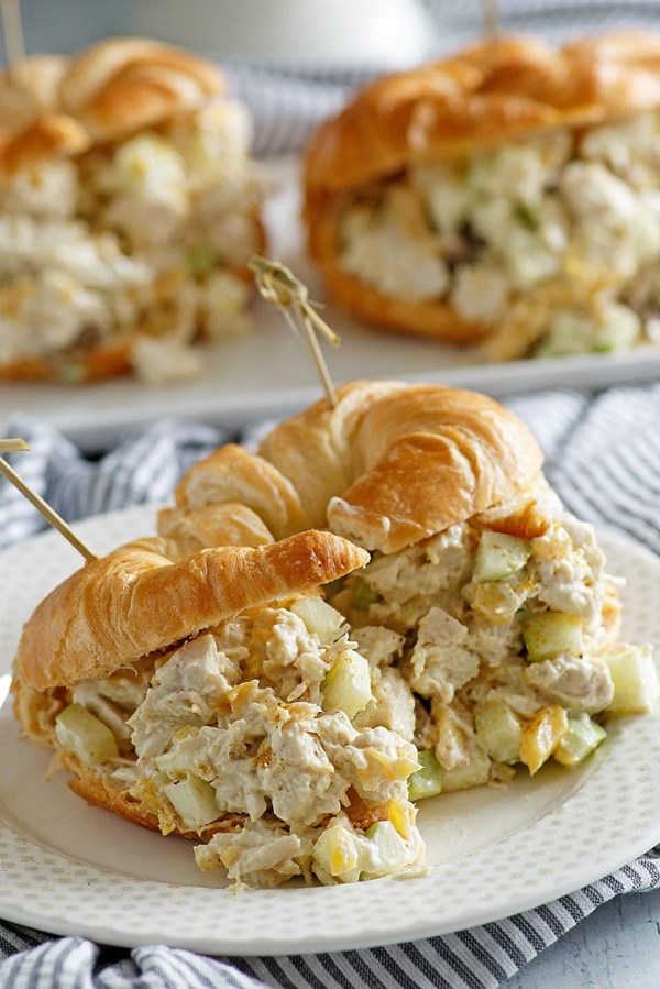 Chicken croissants