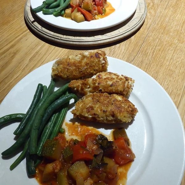 Chicken croquettes (Les croquettes de poulet)