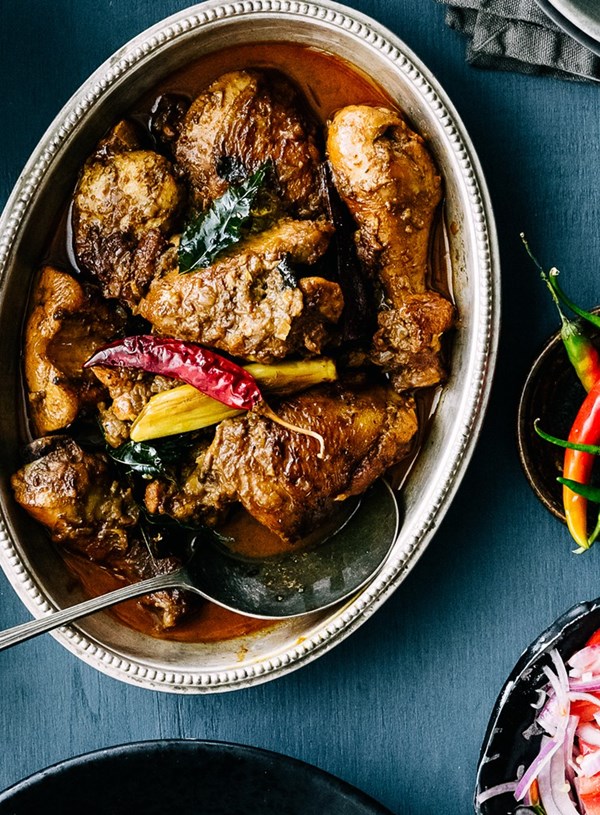 Chicken curry (Kukal Mas curry)