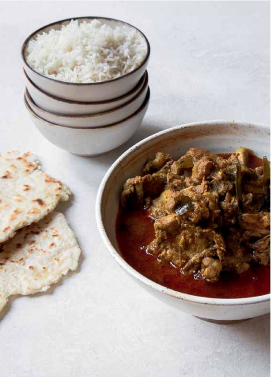Chicken curry (Kukul mas curry)