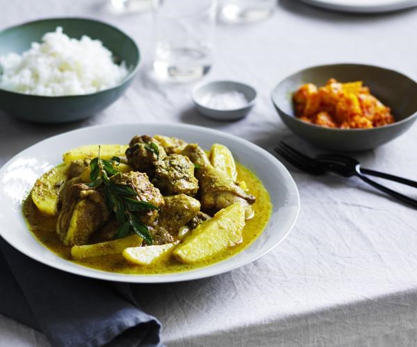 Chicken curry with pickled pineapple [Chui Lee Luk]