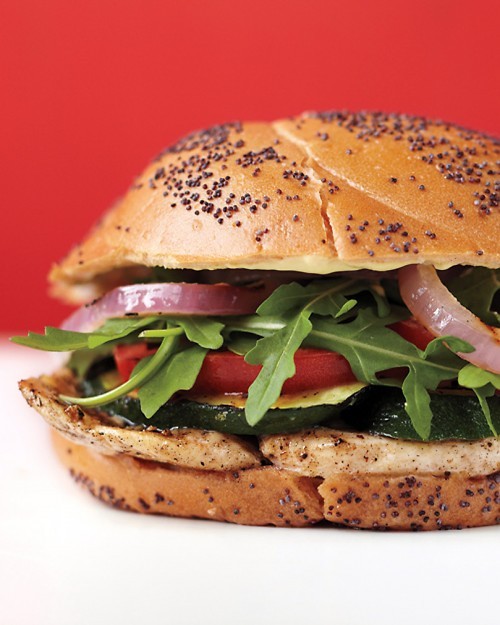 Chicken-cutlet burgers