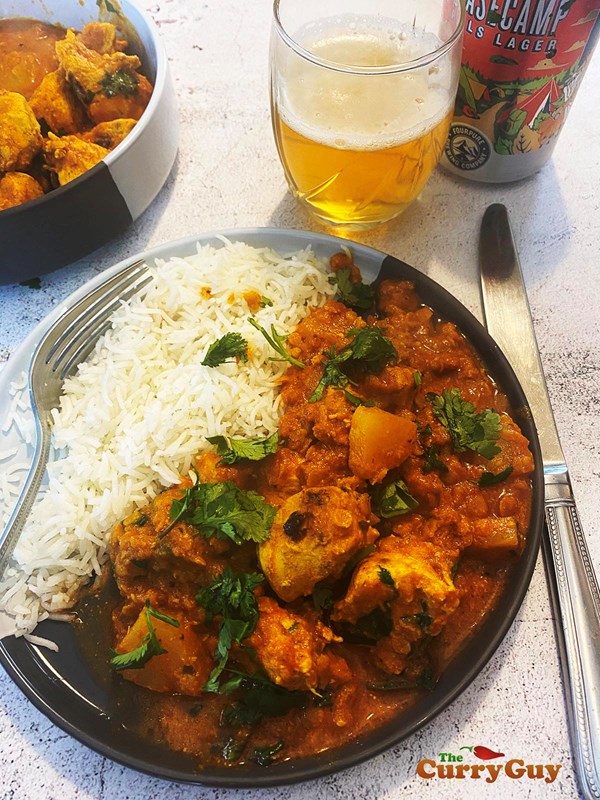 Chicken dhansak