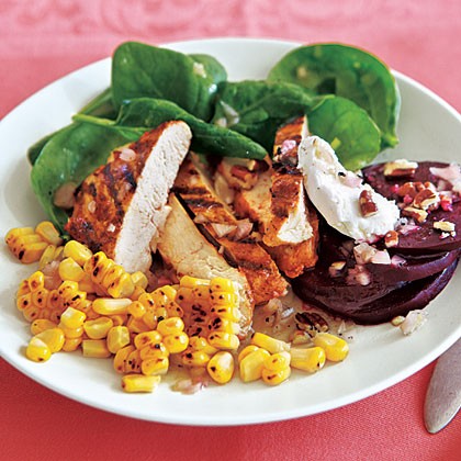 Chicken dinner salad