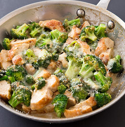 Chicken Divan for two