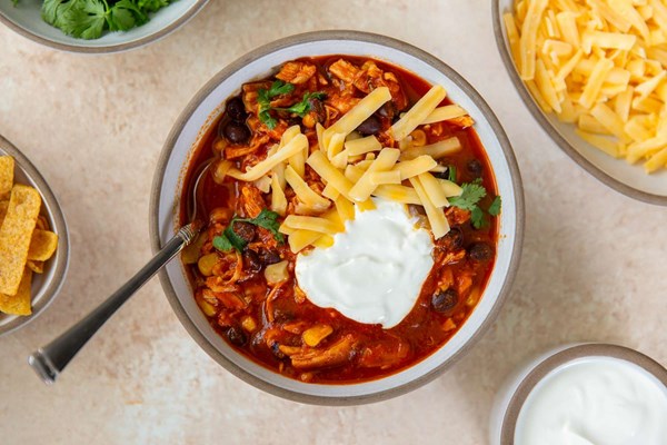 Chicken enchilada chili