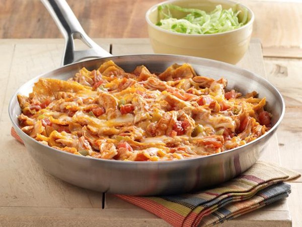 Chicken enchilada skillet