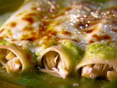 Chicken enchiladas