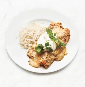 Chicken enchiladas verdes