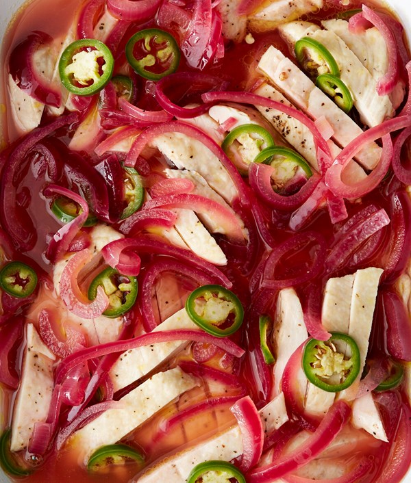 Chicken escabeche