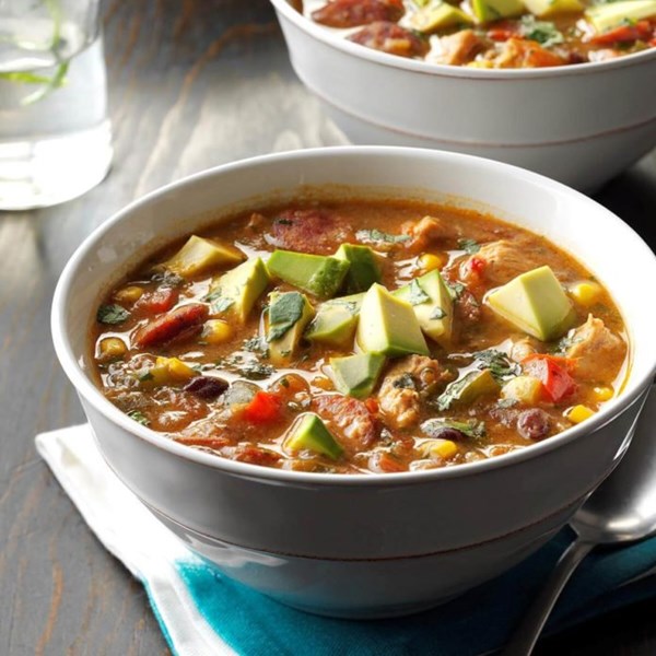 Chicken fajita chowder 