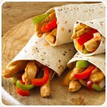 Chicken fajitas