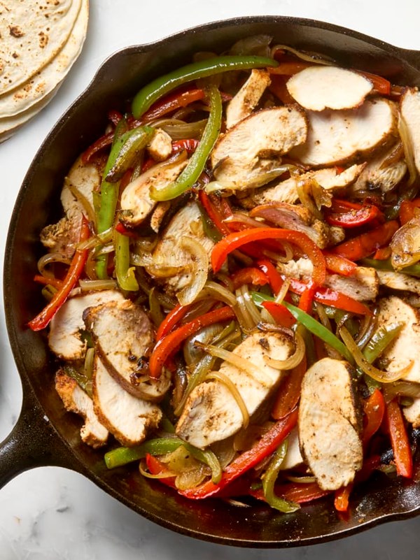 Chicken fajitas 