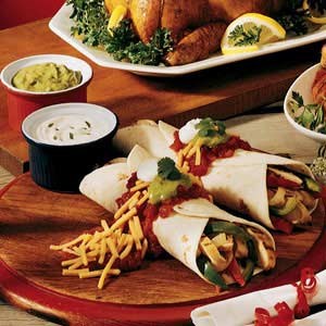 Chicken fajitas