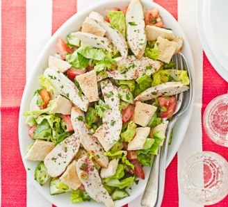 Chicken fattoush 