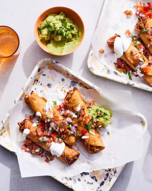 Chicken flautas