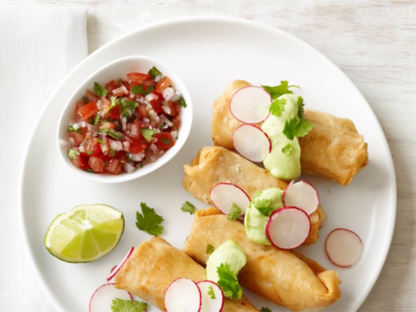 Chicken flautas