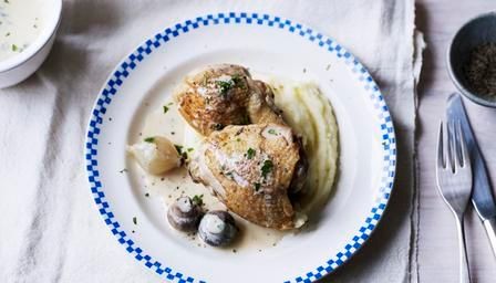 Chicken fricassee