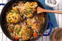 Chicken fricassee