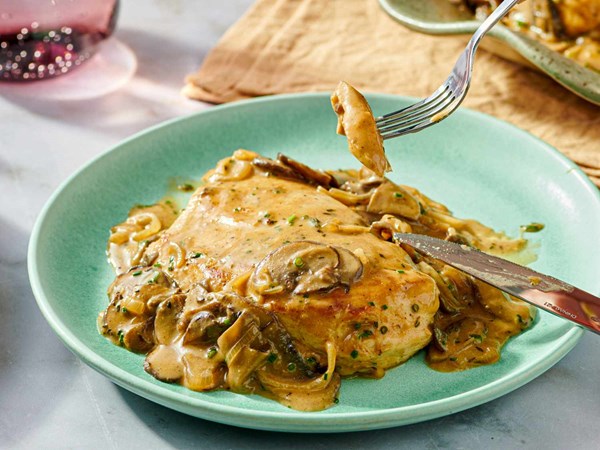 Chicken fricassée