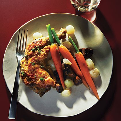 Chicken fricassee