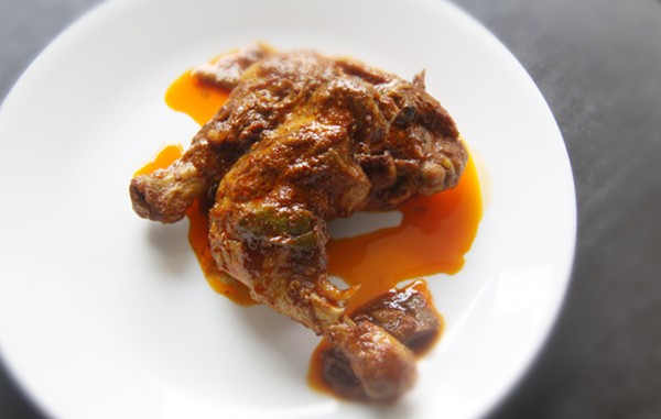 Chicken ghee roast