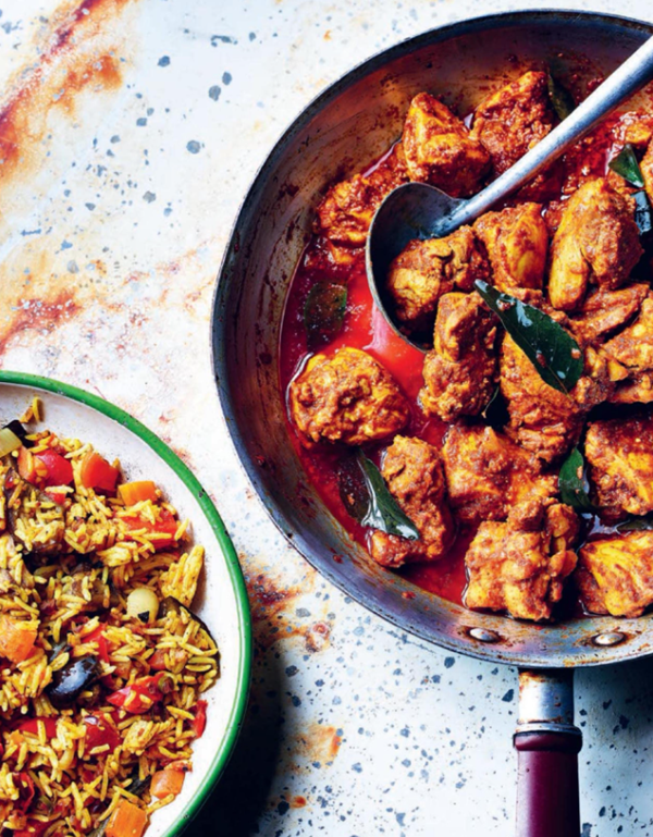 Chicken ghee roast