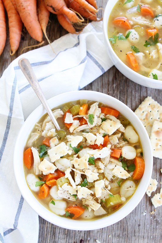 Chicken gnocchi soup