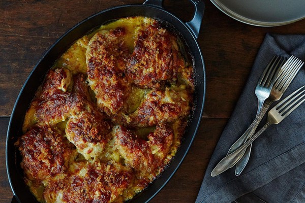 Chicken gratin
