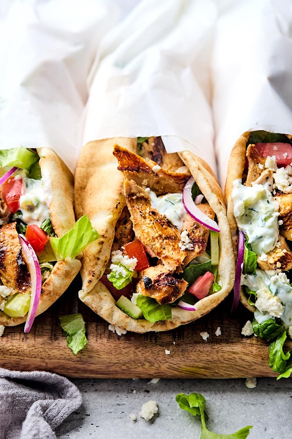 Chicken gyros