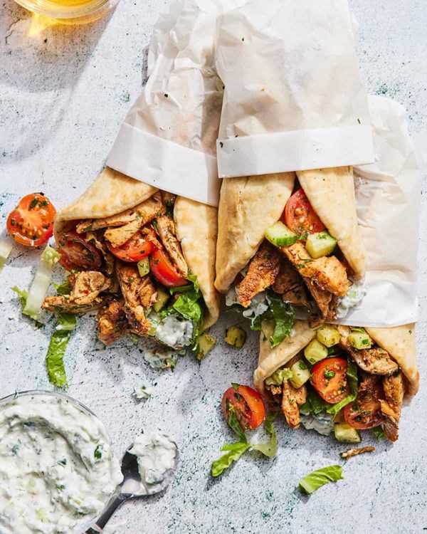 Chicken gyros