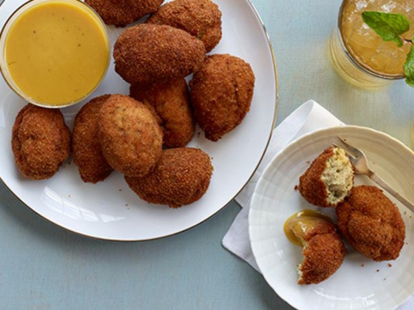 Chicken-ham croquettes