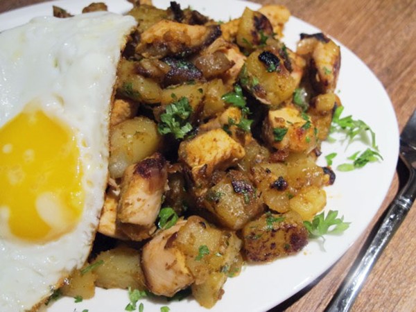 Chicken hash