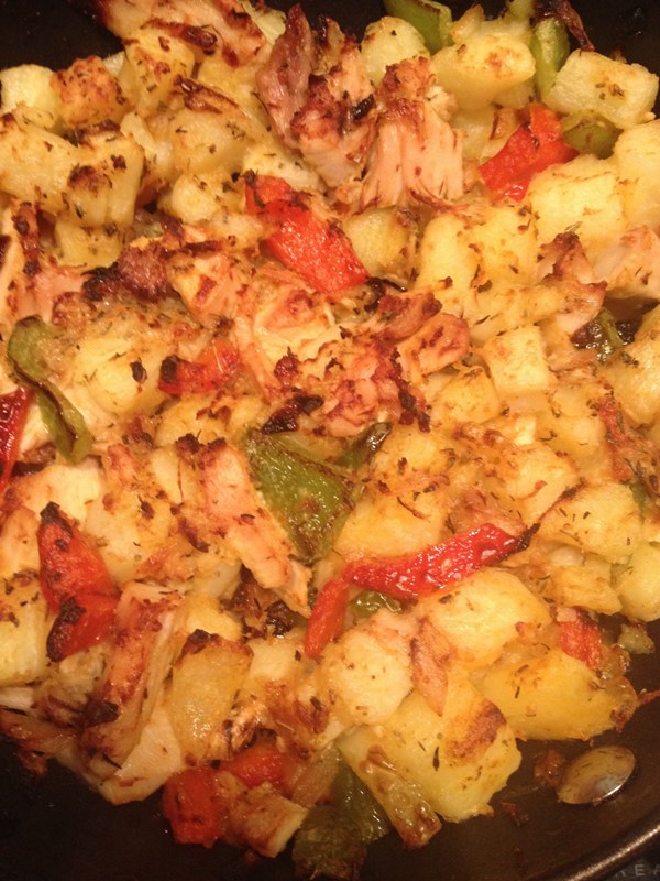 Chicken hash
