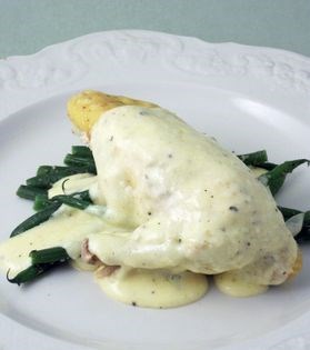 Chicken in Champagne butter sauce