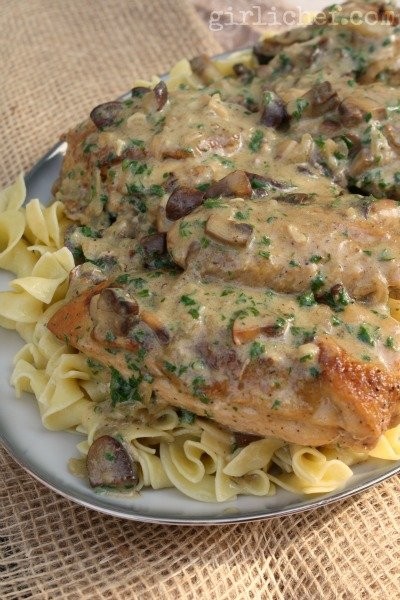 Chicken in Riesling (Hong am Rèisleck)