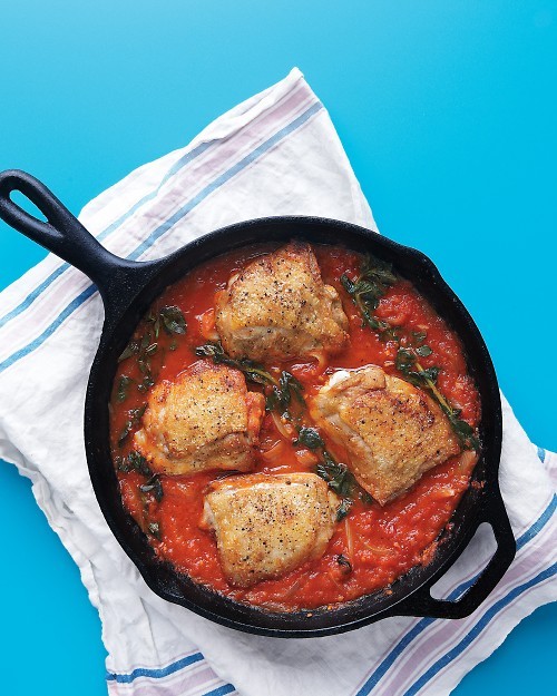 Chicken in tomatoes
