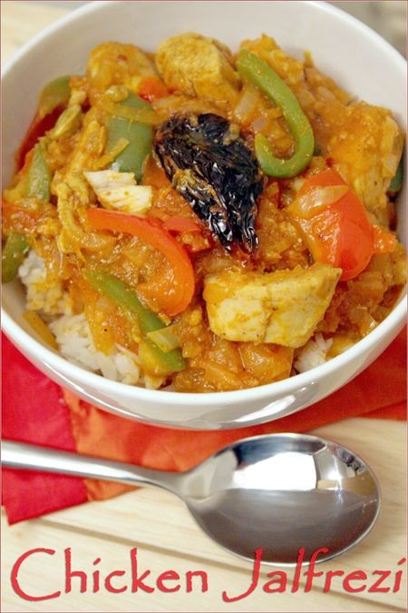 Chicken jalfrezi