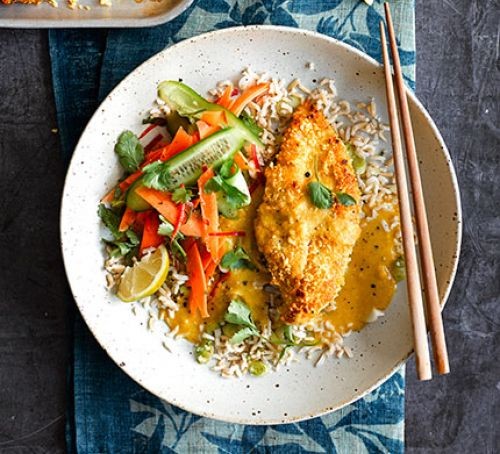Chicken katsu curry
