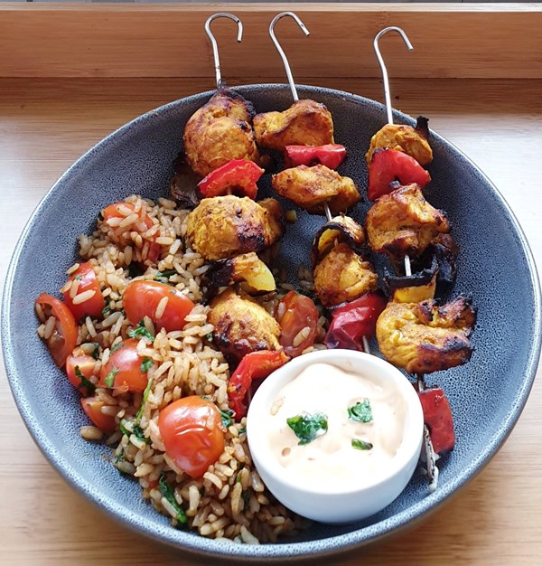 Chicken kebabs