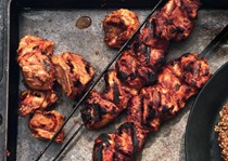 Chicken kebabs with Aleppo pepper [Steven Raichlen]