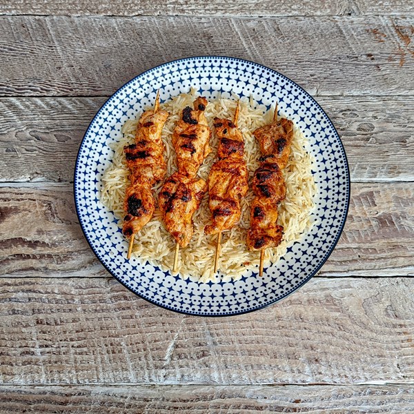 Chicken kebaps (Tavuk siş)
