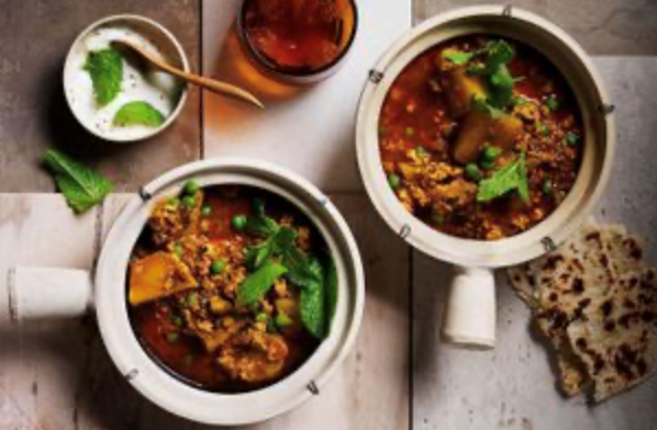 Chicken keema curry